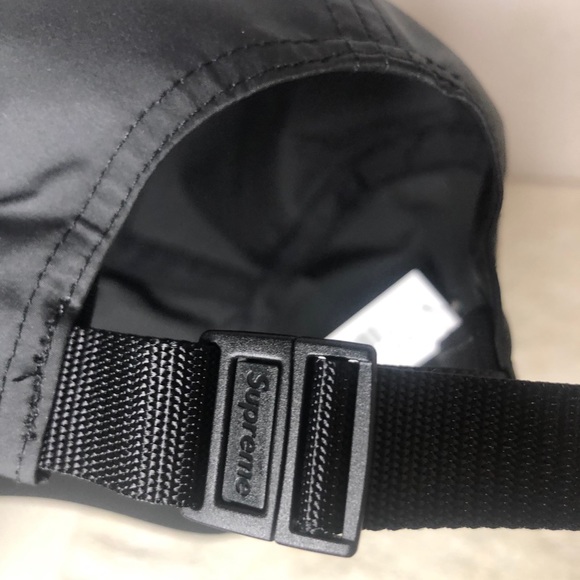 ⚠️SOLD⚠️ Supreme Inset Logo Camp Cap BLACK (FW20) - Picture 3 of 5